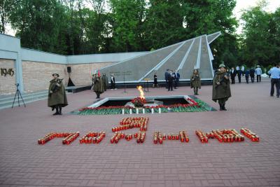 В Рязани прошла международная акция «Свеча памяти» 